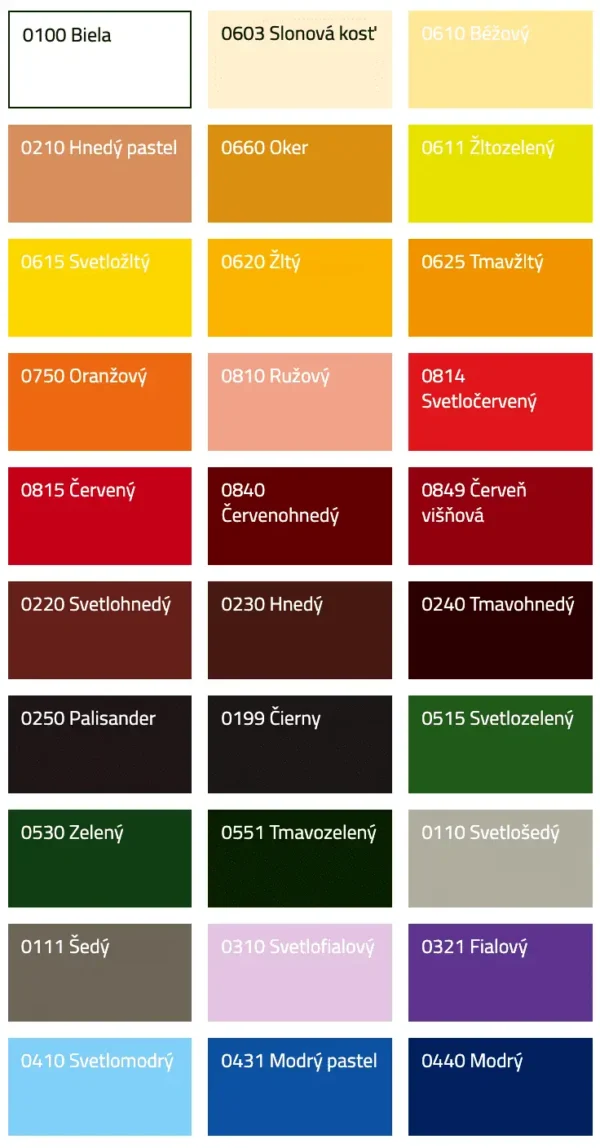 učiaca veža Melibe vzorkovník - learning tower Melibe - color pick